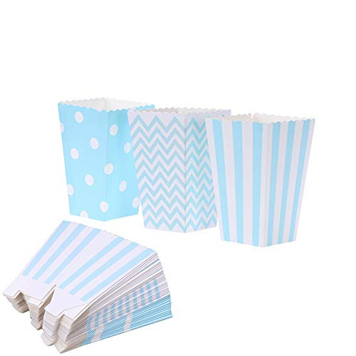 36PCS Blue Popcorn Boxes,Open-Top Popcorn Box,Mini Popcorn Boxes,Cardboard Candy Boxes,for Birthday,Baby Showers,Graduation,Anniversary,Engagement,Bride,Wedding,Fiesta Dessert Tables Party Supplies 36PCS Blue Popcorn Boxes,Open-Top Popcorn Box,Mini Popcorn Boxes,Cardboard Candy Boxes,for Birthday,Baby Showers,Graduation,Anniversary,Engagement,Bride,Wedding,Fiesta Dessert Tables Party Supplies