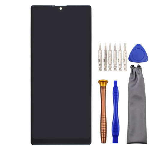Replacement Screen LCD Display Touch Digitizer Assembly for Sony Xperia L4 XQ-AD52 6.2" Black XQ-AD51 with Tool Kit Replacement Screen LCD Display Touch Digitizer Assembly for Sony Xperia L4 XQ-AD52 6.2" Black XQ-AD51 with Tool Kit