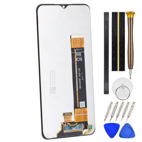 Complete Display Screen for Samsung Galaxy A23 SM-A235F SM-A235M LCD Touch Assembled Screen Replacment 6.6" Black with Free Toolkit