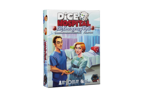 Dice Hospital Emergency Roll by Alley Cat Games, Strategy Board Game