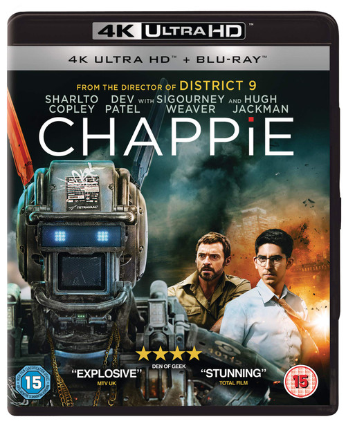 Chappie [4K Ultra HD] [Blu-ray] [2015] [Region Free] [4K UHD]