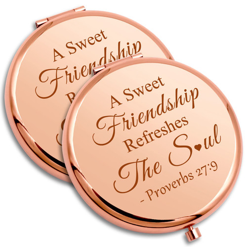2 Pack Bible Verse Gift Christian Gift for Girls Compact Makeup Mirror Religious Gift for Mom Inspirational Friendship Gift Baptism Gift Pocket Makeup Mirror 2x Birthday Easter Prayer Gifts for Friend 2 Pack Bible Verse Gift Christian Gift for Girls Compact Makeup Mirror Religious Gift for Mom Inspirational Friendship Gift Baptism Gift Pocket Makeup Mirror 2x Birthday Easter Prayer Gifts for Friend