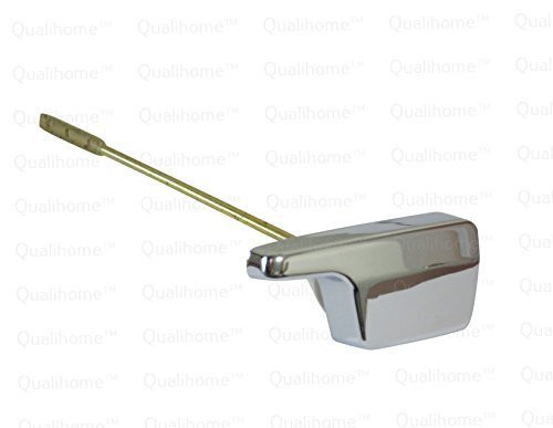 Side Mount Eljer Toilet Tank Flush Trip Lever Replacement, Chrome Finish Handle