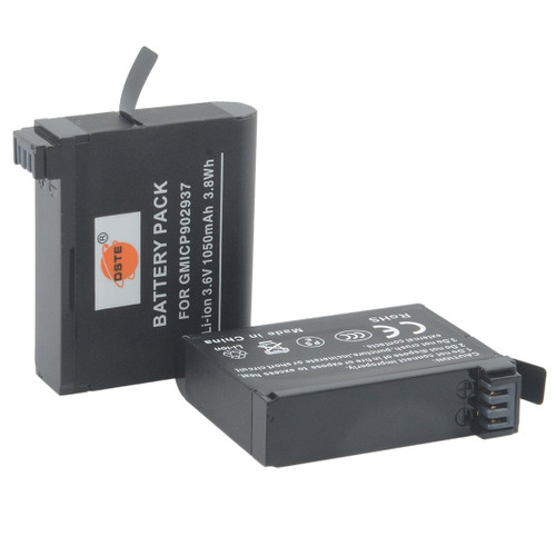 DSTE 2x GMICP902937 Replacement Li-ion Battery for Garmin VIRB Ultra30 Action Camera