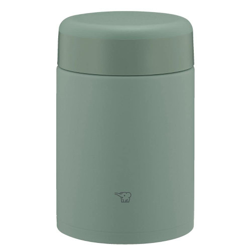 Zojirushi SW-KA52-GM Stainless Steel Insulated Soup Jar, Lunch Jar, Seamless, 17.2 fl oz (520 ml), Matte Green