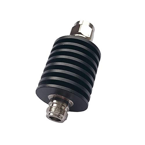 BECEN 40DB 25W N Attenuator, 25 Watt 50 Ohm Attenuator DC to 3Ghz ? Fixed Attenuator (40DB)