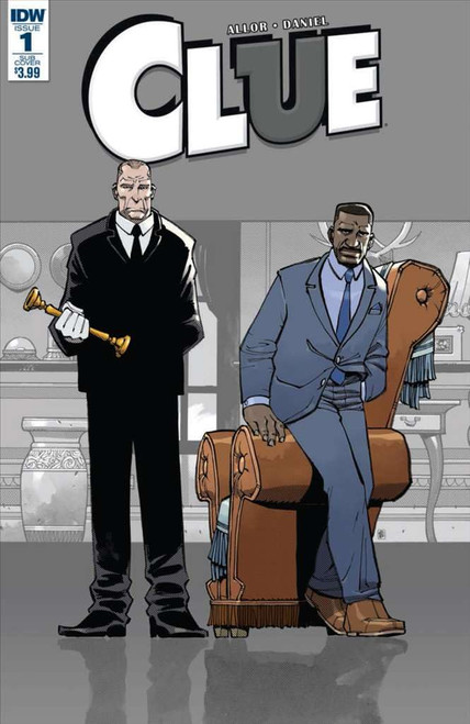 Clue #1A VF/NM ; IDW comic book | Sub Variant Based on Board Game