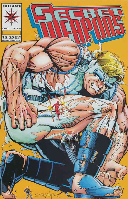 Secret Weapons #4 FN ; Valiant comic book | Solar Man of the Atom