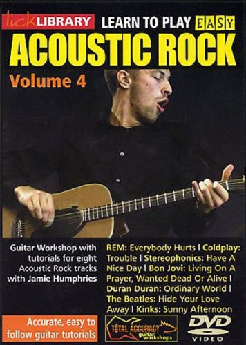 Learn To Play Easy Acoustic Rock Volume 4 [DVD]
