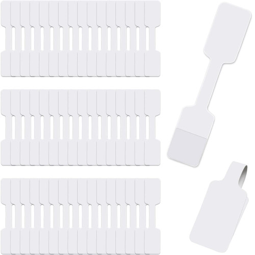 200Pcs Blank Jewelry Price Tags Stickers Indentification Tags, Jewelry Price Tags Self Adhesive, Necklace Earring Price Identify Rectangle Label, Barbell Label for Jewelry Display Price Display 200Pcs Blank Jewelry Price Tags Stickers Indentification Tags, Jewelry Price Tags Self Adhesive, Necklace Earring Price Identify Rectangle Label, Barbell Label for Jewelry Display Price Display