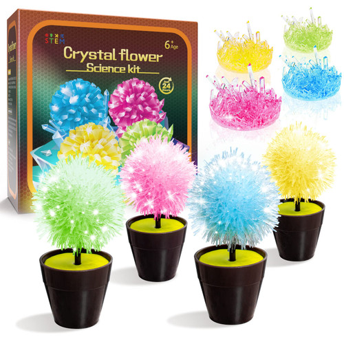 Crystal Growing Kit, STEM Projects for Kids Ages 8-12, Exciting Science Kits for Kids, DIY Educational Science Experiments Lab Specimens Toys Gifts for 7 8 9 10 Year Old Boys and Girls Crystal Growing Kit, STEM Projects for Kids Ages 8-12, Exciting Science Kits for Kids, DIY Educational Science Experiments Lab Specimens Toys Gifts for 7 8 9 10 Year Old Boys and Girls