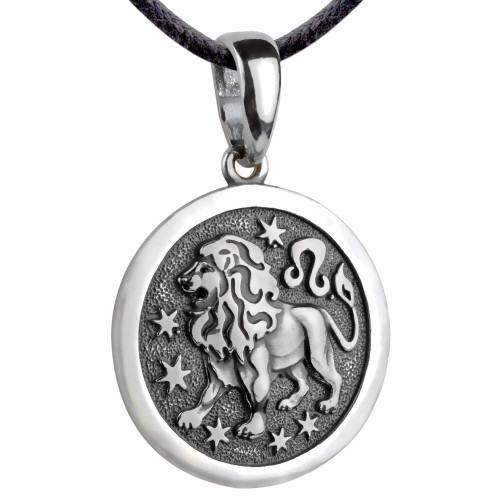 Leo Zodiac Sign Pendant Necklace 925 Sterling Silver Horoscope Medallion Coin Disc Choker Charm Constellation Astrology Jewelry for Women Men (Leo (Jul 23 - Aug 22)) Leo Zodiac Sign Pendant Necklace 925 Sterling Silver Horoscope Medallion Coin Disc Choker Charm Constellation Astrology Jewelry for Women Men (Leo (Jul 23 - Aug 22))