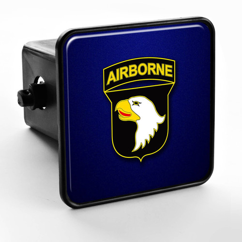 ExpressItBest Trailer Hitch Cover - US Army 101st Airborne Division, Combat Service ID Badge
