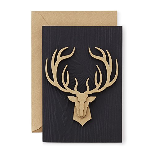 Hallmark Signature Collection Masculine Birthday Card: Strong Stag