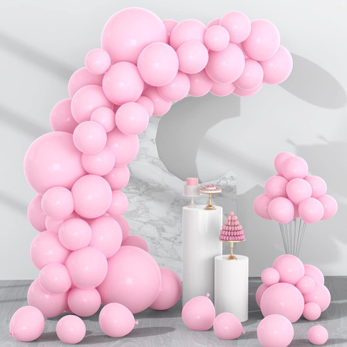 Pink Balloons 100Pcs Light Pink Balloons Arch Garland Kit Different Sizes Pastel Pink Latex Balloons 18/12/10/5 Inch for Party Decorations Wedding Birthday Valentine's Day Gender Reveal Balloons Pink Balloons 100Pcs Light Pink Balloons Arch Garland Kit Different Sizes Pastel Pink Latex Balloons 18/12/10/5 Inch for Party Decorations Wedding Birthday Valentine's Day Gender Reveal Balloons