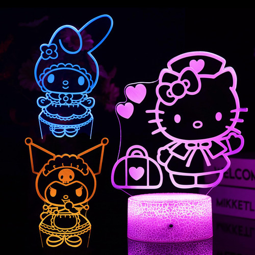 3D Anime Night Light Kitty Lamp Cat Night Light for Kids Kitty Room Decor Lights Kitty Gifts Cute Lamp with Remote & Smart Touch 16 Colors Dimmable Bedroom Decoration Gifts for Christmas Birthday Girl 3D Anime Night Light Kitty Lamp Cat Night Light for Kids Kitty Room Decor Lights Kitty Gifts Cute Lamp with Remote & Smart Touch 16 Colors Dimmable Bedroom Decoration Gifts for Christmas Birthday Girl