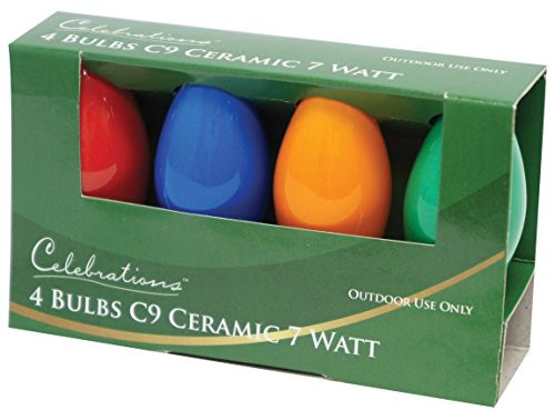 Celebrations C9 Replacement Bulbs Ceramic 7 W Multi-Colored