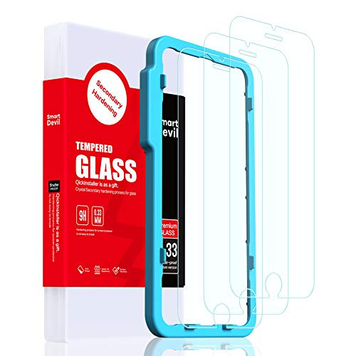For iPhone 7 Plus 8 Plus Screen Protector, [3 Pack]-[9H Hardness][Scrach Proof][Anti-fingerprint][Bubble Free] Tempered Glass Screen Protector for Apple iphone 8 Plus,6 Plus / 6s Plus [ 5.5 inch ]