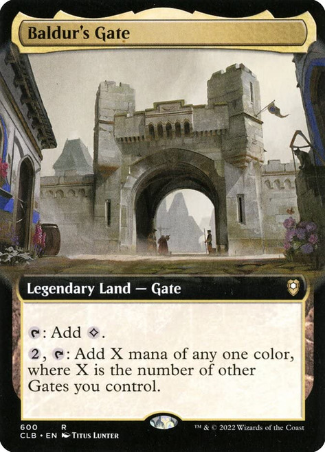Magic: the Gathering - Baldur's Gate (600) - Extended Art - Foil - Battle for Baldur's Gate