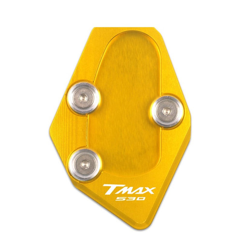 RCESSD Motorcycle Accessories Motorcycle Kickstand Foot Side Stand Extension Pad Support Plate Enlarge for Yamaha TMAX530 2015 2016 Side Stand Pad (Color : C)