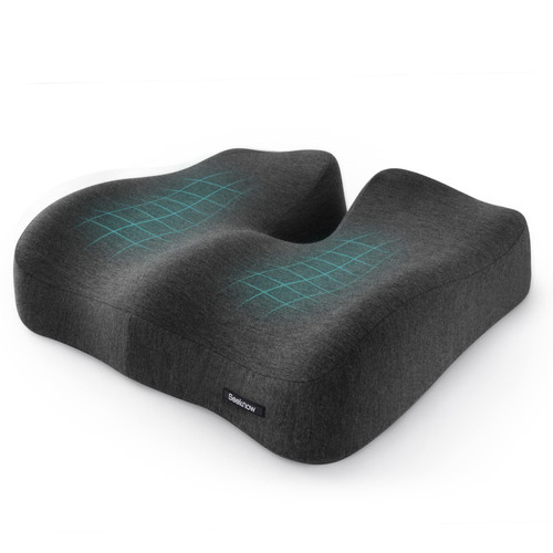 seeknow Office Chair Cushion Car Seat Cushion for Tailbone Pain Relief, Coccyx, Lower Back& Sciatica Pain Relief Butt Pillow Memory Foam Hemorrhoid Pillow for Wheelchair, Desk Chair, Car Seat Driver seeknow Office Chair Cushion Car Seat Cushion for Tailbone Pain Relief, Coccyx, Lower Back& Sciatica Pain Relief Butt Pillow Memory Foam Hemorrhoid Pillow for Wheelchair, Desk Chair, Car Seat Driver