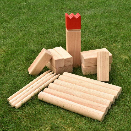 Kubb Yard Game Outdoor Backyard Lawn Beach Toss Game Premium Set for Kids & Adults Hardwood Vikings Game Family Game with Carrying Bag Kubb Yard Game Outdoor Backyard Lawn Beach Toss Game Premium Set for Kids & Adults Hardwood Vikings Game Family Game with Carrying Bag