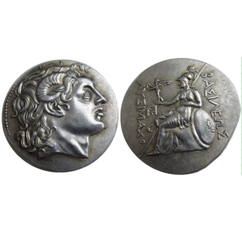 Silver Dollar Ancient Greek Coin Foreign Copy Silver Plated Commemorative Coin G14S