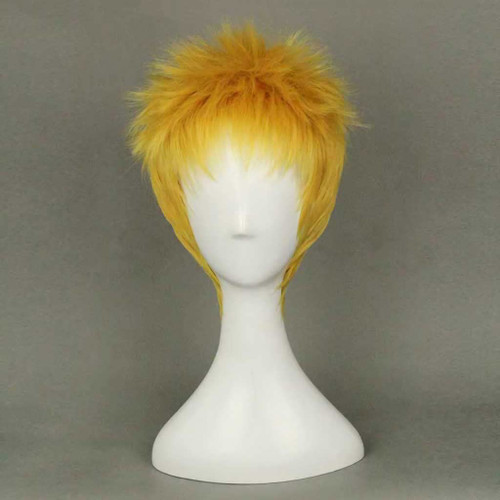 Anime Wig Reiner Braun Cosplay Wig for Attack On Titan?Short Yellow Wig,Costume Halloween Wig,For Halloween,Costume Party, Anime Show, Cosplay Event, Concerts, Daily wig