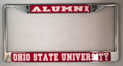 Ohio State University Buckeyes Alumni License Plate Frame