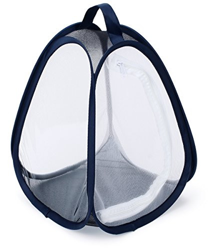 RESTCLOUD Mini Butterfly Habitat, Insect Mesh Cage, Bug Terrarium Pop Up 7.5" x 11" Tall