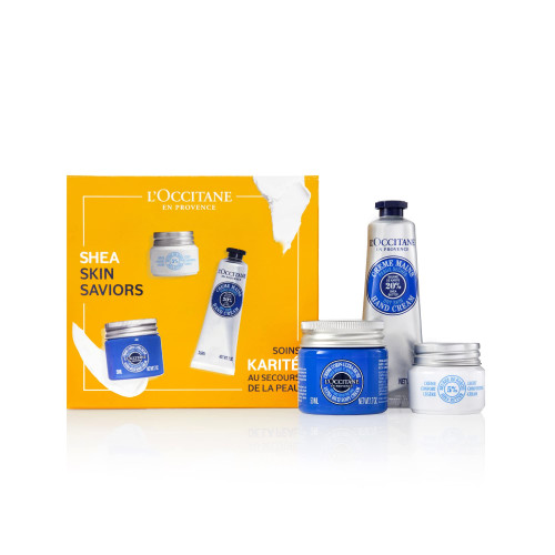 L'Occitane Nourishing Shea Skin Saviors Set, made with Shea Butter