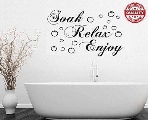 Wall Sticker Decorative Wall Mural Removable Vinyl Stickers Bathroom Home Decals (Black) Wall Sticker Decorative Wall Mural Removable Vinyl Stickers Bathroom Home Decals (Black)