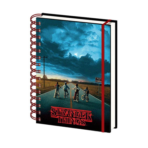 Stranger Things A5 Wiro Notebook with Lenticular Cover featuring The Mindflayer - Official Merchandise
