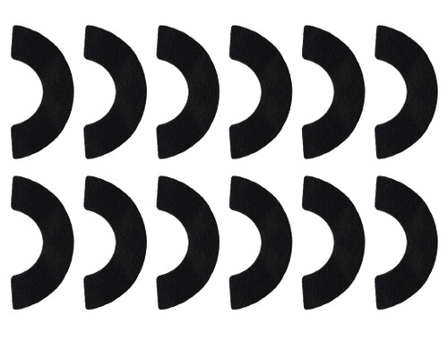 12 PCS Charcoal Litter Box Filters Compatible with Litter Robot 4,Replacement Carbon Filters for Cat Litter Box to Keep Home Fresh and Absorb Unpleasant Odors Control Damp from Pets