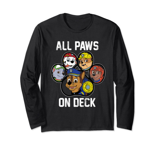 Paw Patrol All Paws On Deck Long Sleeve T-Shirt Long Sleeve T-Shirt