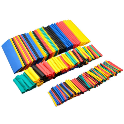 Pcs Heat-Shrink Tube Kit Insulation Sleeving Electrical Wire Assortment Kit with for Case Shrink Ratio 2: Electrical Shrink Tubing Assortment Pcs Heat-Shrink Tube Kit Insulation Sleeving Electrical Wire Assortment Kit with for Case Shrink Ratio 2: Electrical Shrink Tubing Assortment