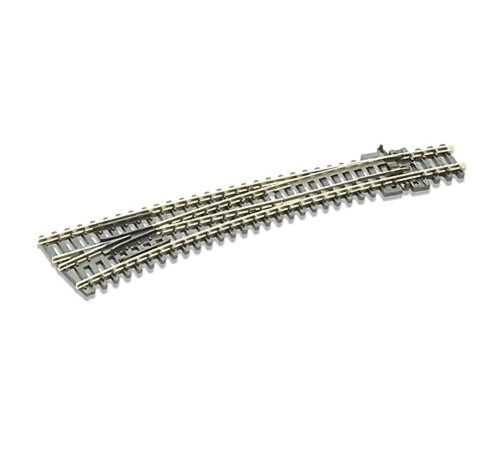 N Code 80 Insulfrog Dbl Curved Left-Hand Turnout