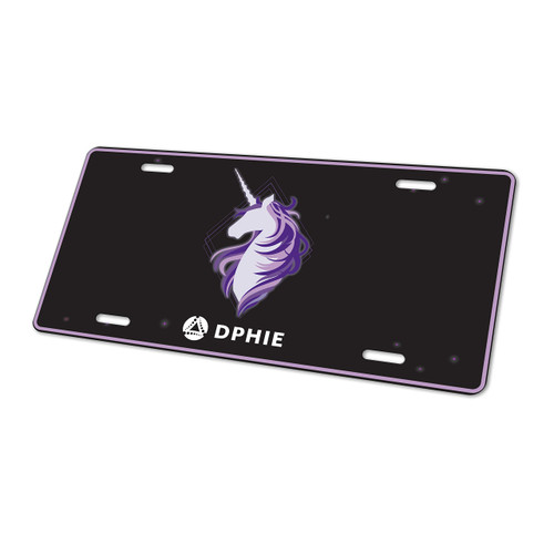 Delta Phi Epsilon Decorative Car Front License Plate, Vanity Tag, Metal Car Plate, Aluminum License Plate 6" x 12" Inch (Delta Phi Epsilon - 11)