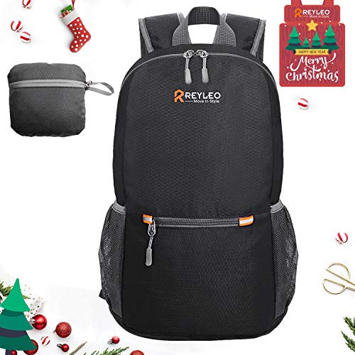 REYLEO 20L Packable Lightweight Backpack Hiking Daypack Foldable Ultralight Backpack Durable Water Resistant Travel Backpack RD01