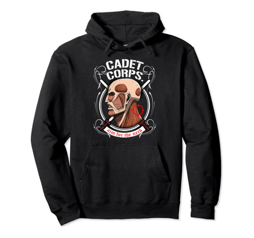 Attack on Titan Scout Regiment Aim For the Nape Pullover Hoodie