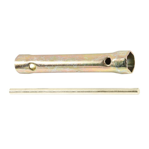 Fiarfiar Plug Socket Wrench Double End Deep Reach Spanner Tool Tublar With Bar For Car Motorcycle Repair Tool Plug Spanner Set