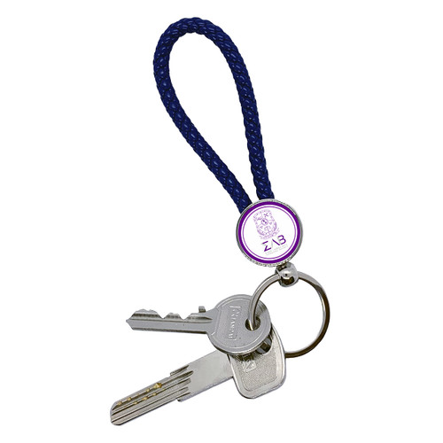 greeklife.store Sigma Lambda Beta Fraternity Keychain Round Key Chain Keyring (Sigma Lambda Beta #1)