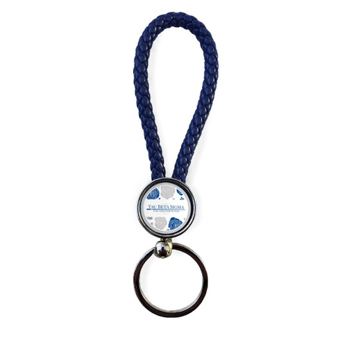 greeklife.store Tau Beta Sigma Sorority Keychain Round Key Chain Keyring (Tau Beta Sigma #7)