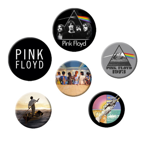 GB eye Pink Floyd, Mix Badge Pack, 14 x 0.3 x 10 cm, Multi-Colour GB eye Pink Floyd, Mix Badge Pack, 14 x 0.3 x 10 cm, Multi-Colour