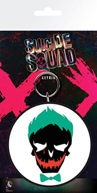 DC Comics GB Eye LTD, Suicide Squad, Joker Skull, Keyring, 11 x 7 x 0.3 cm, Various DC Comics GB Eye LTD, Suicide Squad, Joker Skull, Keyring, 11 x 7 x 0.3 cm, Various