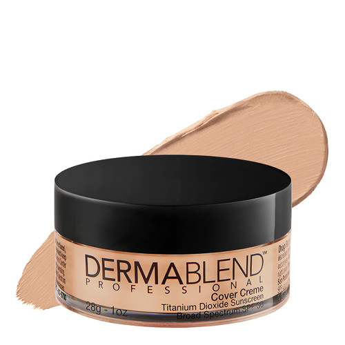 Dermablend Cover Creme Full Coverage Foundation with SPF 30, 15C Cool Beige, 1 oz.
