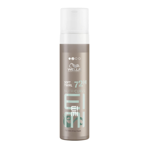 Wella Professionals EIMI Nutricurls Soft Twirl Anti-Frizz Foam, Wave Defining Boost, Sleek Finish 6.7 oz