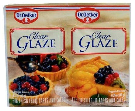 Oetker Clear Glaze 2 x 10g