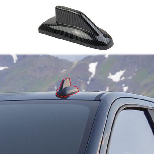 Carbon Fiber Shark Fin Shape Roof Antenna Cover Decor Trim for 2019-2022 Chevy Silverado 1500/GMC Sierra 1500 for 2020-2023 Sierra/Silverado 2500 3500 HD Carbon Fiber Shark Fin Shape Roof Antenna Cover Decor Trim for 2019-2022 Chevy Silverado 1500/GMC Sierra 1500 for 2020-2023 Sierra/Silverado 2500 3500 HD
