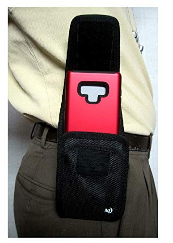 Nite Ize Cargo Heavy Duty Rugged Big Extended Holster Pouch Fits Lifeproof Galaxy Note 9 with Case On
